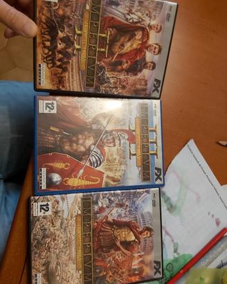 Giochi Imperium 1,2,3 per pc
