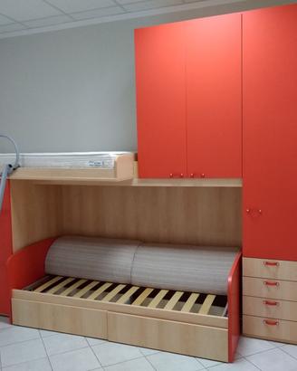 Cameretta con letti a castello