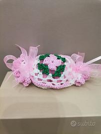 Bomboniere /portaconfetti nascita a caramella