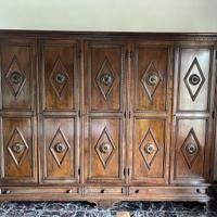 Armadio a cinque ante