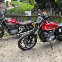 Suzuki gs 750 e honda cm 400t