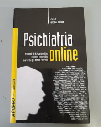 Libro "Psichiatria online" di F. Bollorino - usato
