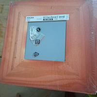 specchio con cornice in legno Malm ikea nuovi