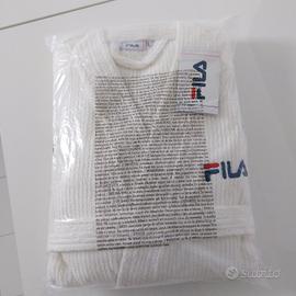 accappatoio bianco fila