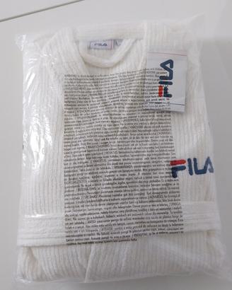 accappatoio bianco fila