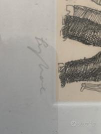 Litografia di Franz Borghese