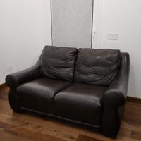 divano vera pelle casa sofà 