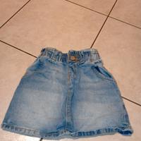 Gonna jeans vintage Terranova 