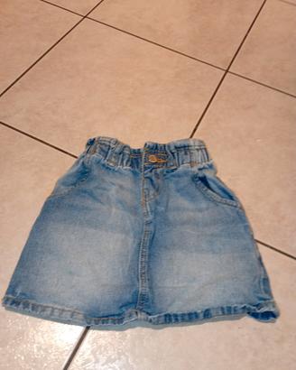 Gonna jeans vintage Terranova 