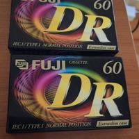 Musicassette Fuji 60 DR IEC Sigillate