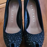 Scarpe décolleté swarovski Lola Cruz n.36