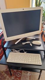 pc "all in one" + tastiera + mouse