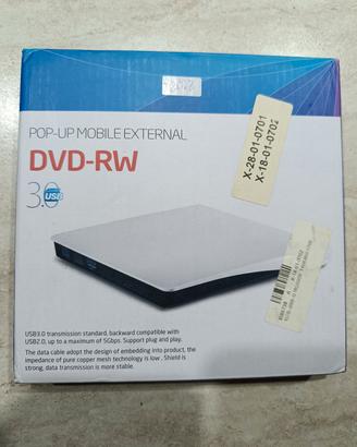 Masterizzatore DVD Esterno USB 3.0