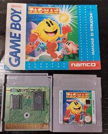 Pac Man per Game Boy ITA con libretto Mattel!!!