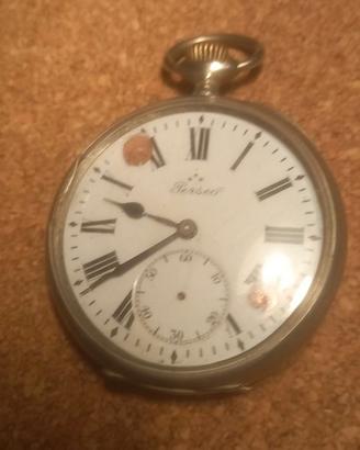 orologio epoca da tasca perseo FFSS del 1900