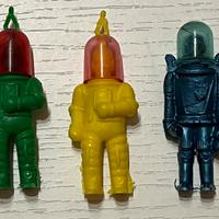 Soldatini Spaceman Plastica Vintage (3 Pezzi)