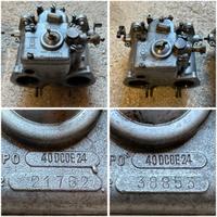 COPPIA CARBURATORI WEBER 40 DCOE 24