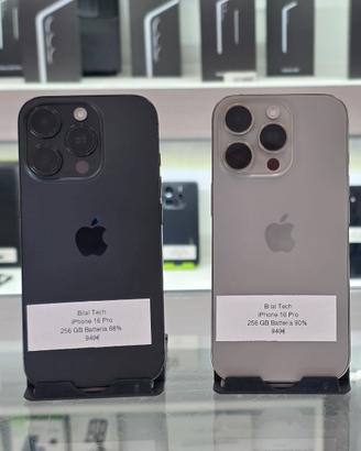 Apple iPhone 16 Pro 256GB – Usato Garantito!