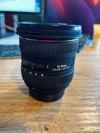 Sigma 10-20mm 1.4-5.6 DC HSM attacco Nikon