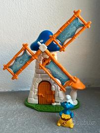Mulino dei Puffi con Puffo Mugnaio Kinder 1996