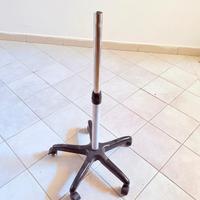 Base treppiede professionale con ruote