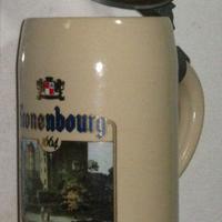 BOCCALE CERAMICA PER BIRRA. KRONENBOURG