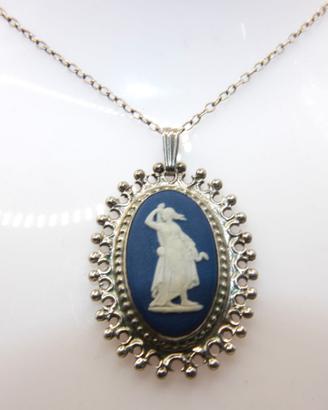 Wedgwood argento sterling splendida collana neocla