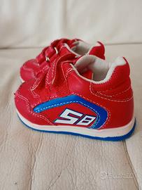 Scarpe sneakers primi passi Chicco n. 19 - Rosse
