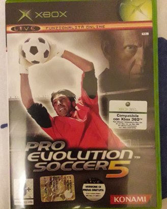 Pes 5 Xbox e Xbox 360