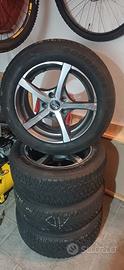 cerchi più gomme invernali x opel da16