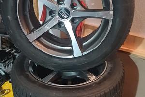 cerchi più gomme invernali x opel da16