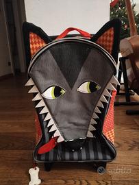 Valigia lupo per bambini 