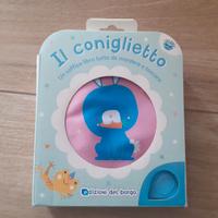 Libro in tessuto per bambini - il Coniglietto