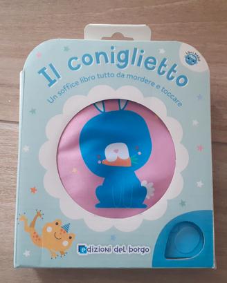 Libro in tessuto per bambini - il Coniglietto