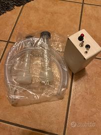 Pompa Mungitrice con raccoglitori per latte