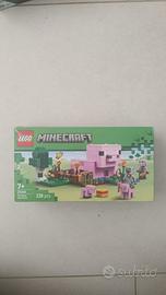LEGO Minecraft 21268 La Casa del Maiale Bambino co