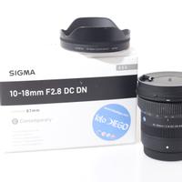 OBIETTIVO SIGMA 10-18 MM F/2.8 DC DN C. FUJI.