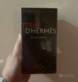 Profumo Terre d'Hermès Eau de Toilette da 100 ml.