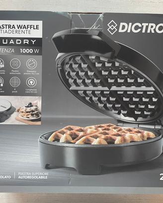 Piastra waffle Dictrolux Quadry 1000w