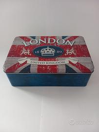 scatola in latta London 1889