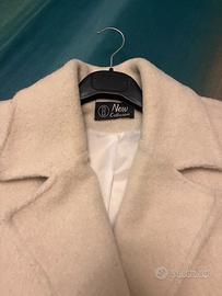 Cappotto over color panna