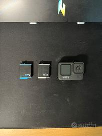 Gopro hero 9 black+batteria enduro+accessori