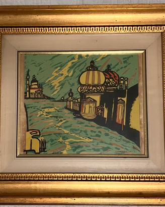 Serigrafia Remo Brindisi  1981