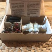 Coppia elettrovalvole acqua x camper