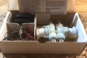 Coppia elettrovalvole acqua x camper