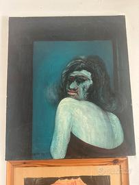 Terzo Savini, tecnica mista a olio su tela