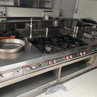Attrezzature cucina pizzeria e plonge