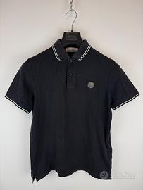 Polo blu scuro Stone Island