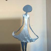 Scultura in ferro Ballerina