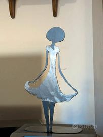 Scultura in ferro Ballerina